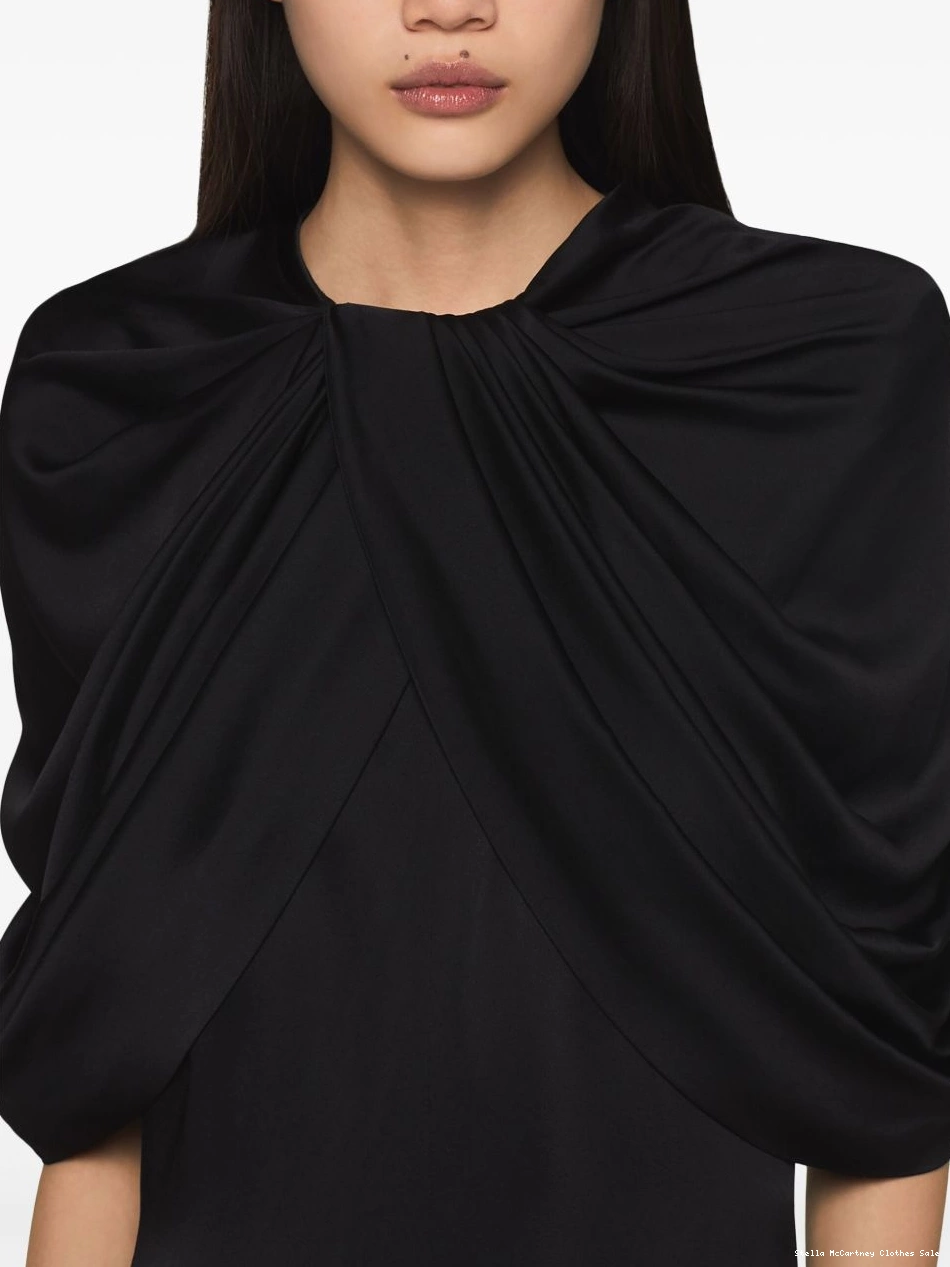 Affordable Stella Women McCartney draped minidress 0709
